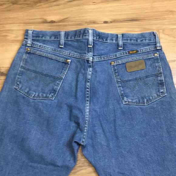 Vintage Wrangler Cowboy Cut Embroidered Star 38x32 - Picture 10 of 13